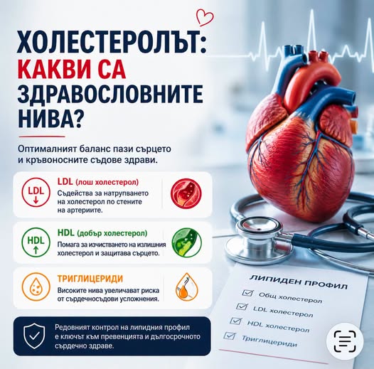 Как да разчитаме холестерола си