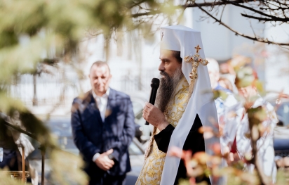 Патриархът благослови  Пирогов 