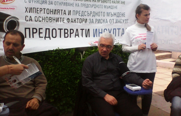 Опашки за мерене на кръвно в София