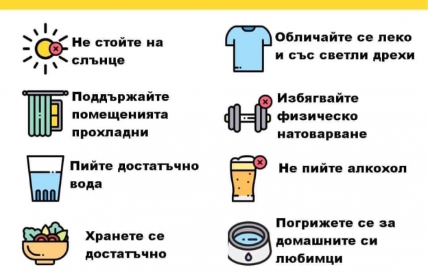 БЧК със съвети за жегите