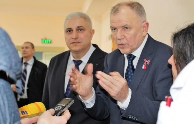 Андрюкайтис посети Александровска болница