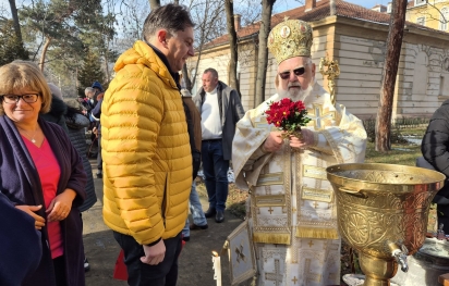 Литургия и водосвет на Богоявление