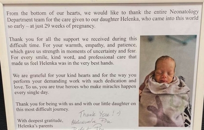 Спасиха недоносено полско бебе