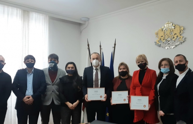 Благодарност за Закона за жестовия език 