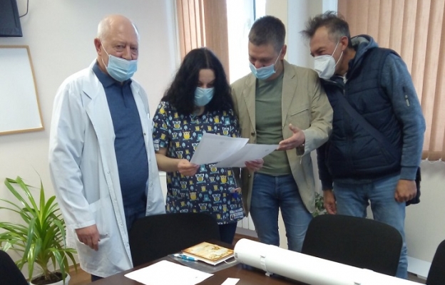 УМБАЛ Бургас с UV лампи за дезинфекция