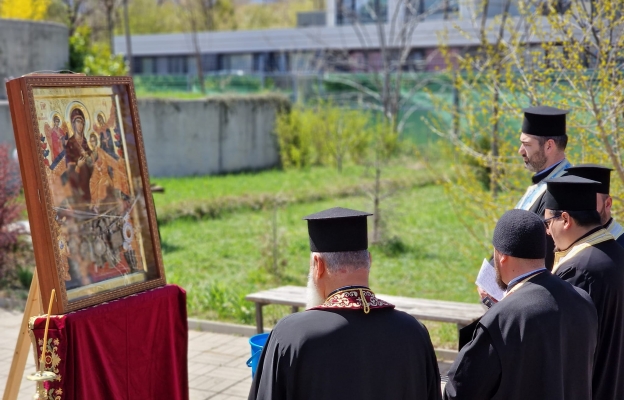 Икона на Пресвета Богородица в УСБАЛО 