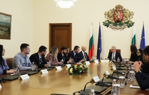 Премиерът на среща със студентите 